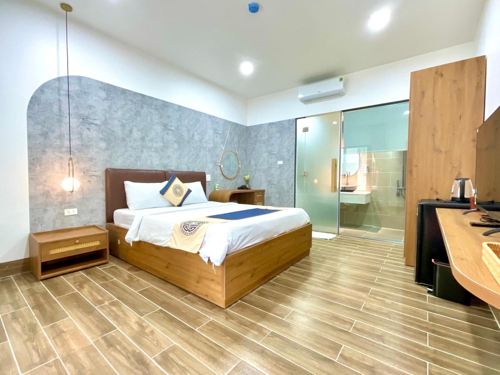 Khai Hoan Luxury Hotel Ben Cat Exterior foto