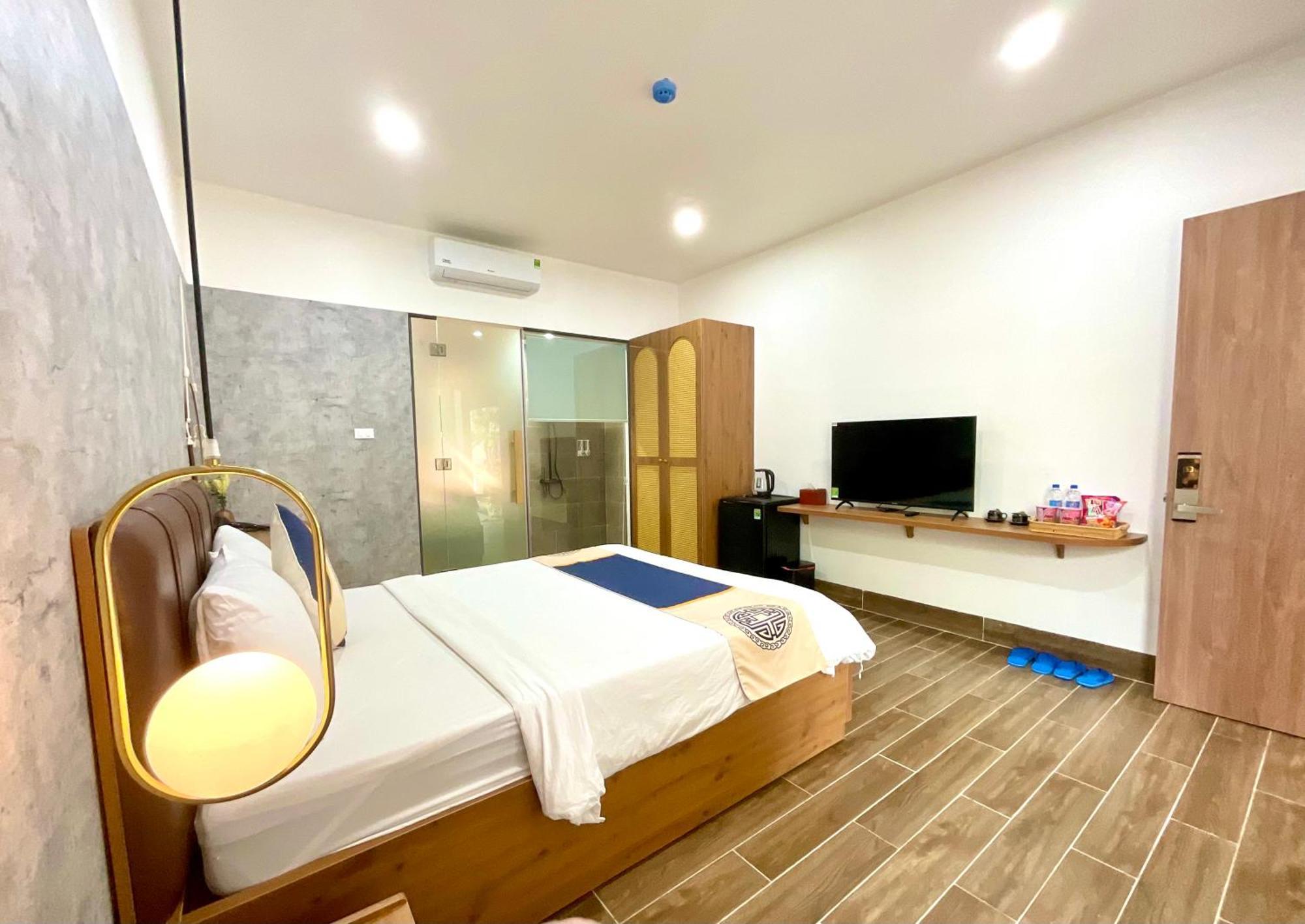 Khai Hoan Luxury Hotel Ben Cat Exterior foto