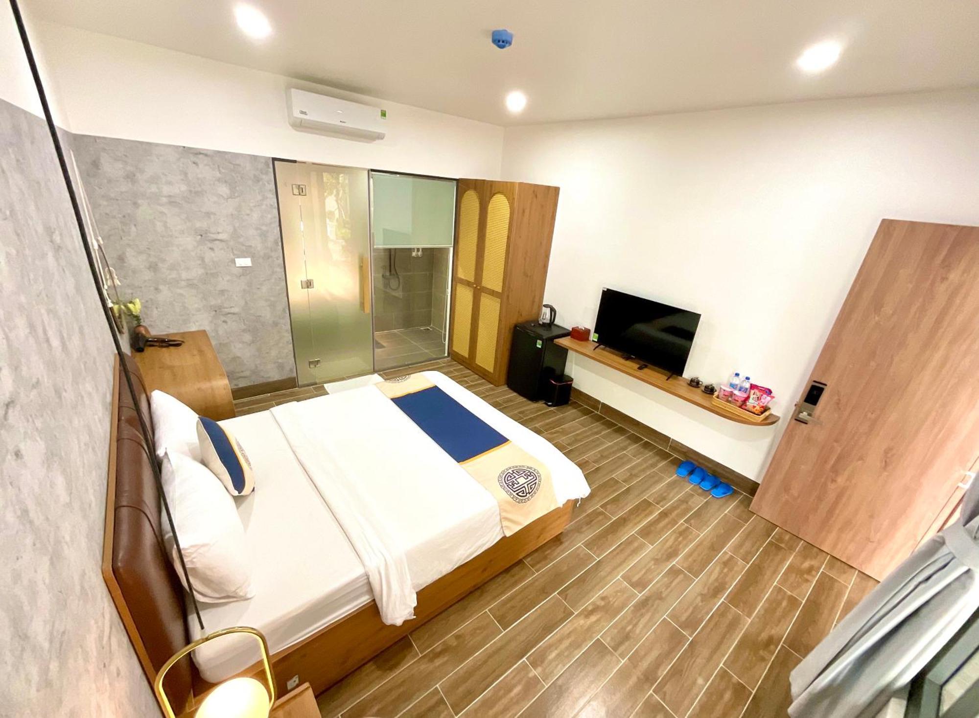 Khai Hoan Luxury Hotel Ben Cat Exterior foto