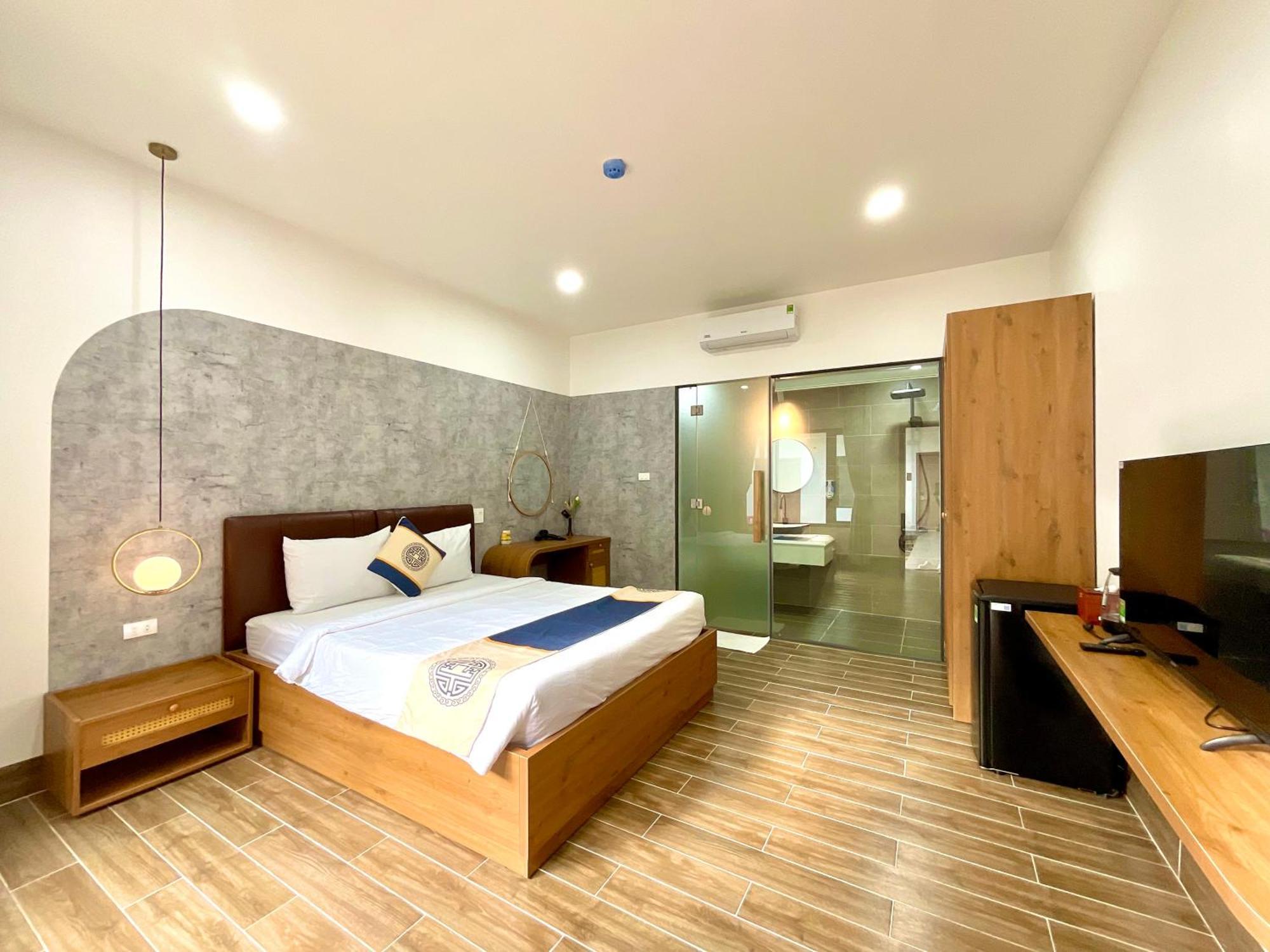 Khai Hoan Luxury Hotel Ben Cat Exterior foto
